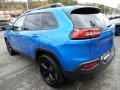 2018 Hydro Blue Pearl Jeep Cherokee Limited 4x4  photo #3