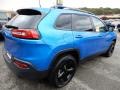 2018 Hydro Blue Pearl Jeep Cherokee Limited 4x4  photo #6