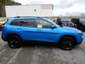 2018 Hydro Blue Pearl Jeep Cherokee Limited 4x4  photo #7