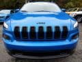 2018 Hydro Blue Pearl Jeep Cherokee Limited 4x4  photo #9