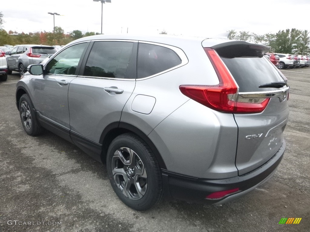 2018 CR-V EX AWD - Lunar Silver Metallic / Gray photo #2