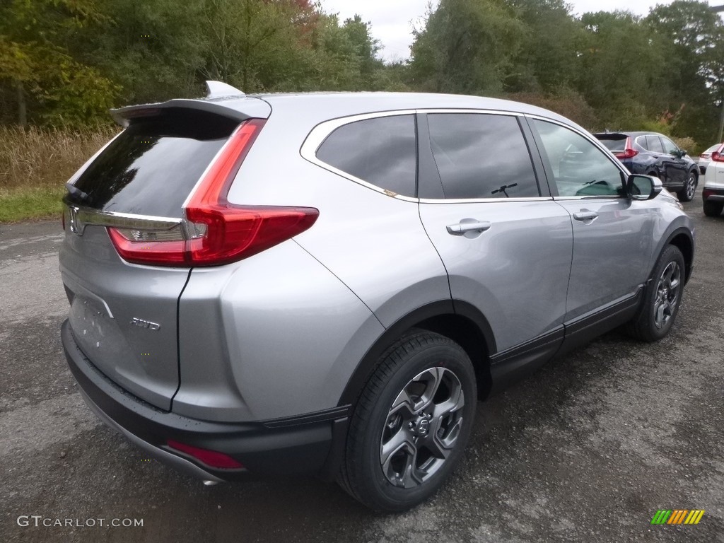 2018 CR-V EX AWD - Lunar Silver Metallic / Gray photo #4