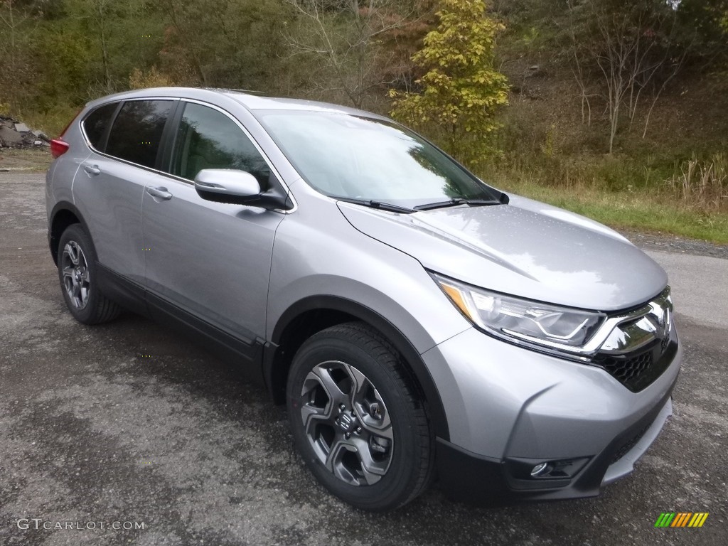 2018 CR-V EX AWD - Lunar Silver Metallic / Gray photo #5