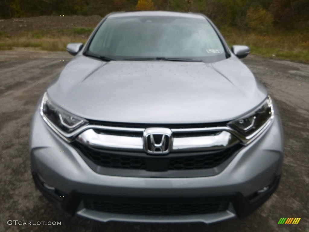2018 CR-V EX AWD - Lunar Silver Metallic / Gray photo #6
