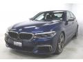 2018 Mediterranean Blue Metallic BMW 5 Series M550i xDrive Sedan  photo #1