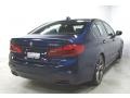 2018 Mediterranean Blue Metallic BMW 5 Series M550i xDrive Sedan  photo #4