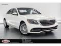 2018 designo Diamond White Metallic Mercedes-Benz S 560 Sedan  photo #1