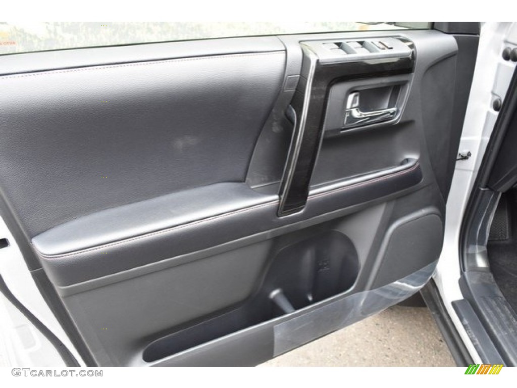 2019 Toyota 4Runner SR5 4x4 Graphite Door Panel Photo #130159347