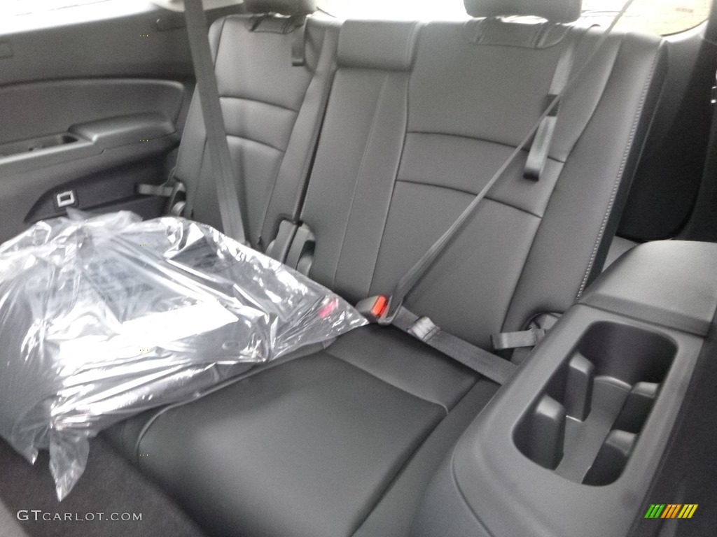 Black Interior 2019 Honda Pilot Elite AWD Photo #130159671