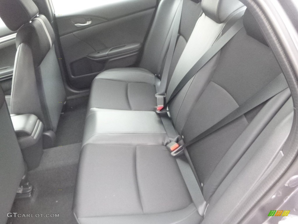 Black Interior 2019 Honda Civic Sport Sedan Photo #130161690