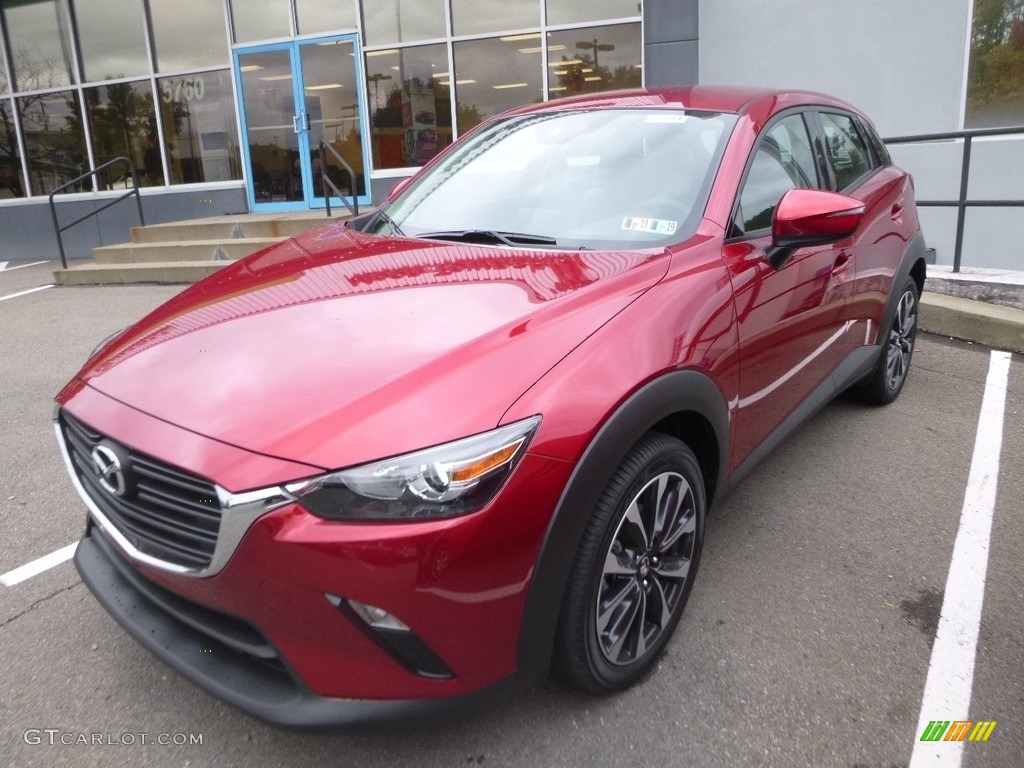 Soul Red Metallic 2019 Mazda CX-3 Touring AWD Exterior Photo #130162987