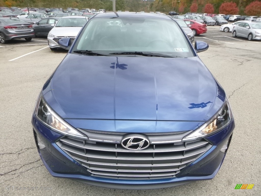 2019 Elantra Value Edition - Lakeside Blue / Gray photo #4