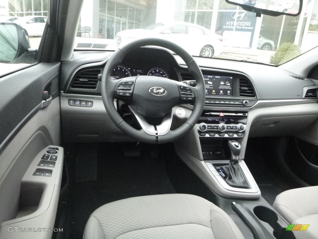 2019 Elantra Value Edition - Lakeside Blue / Gray photo #10
