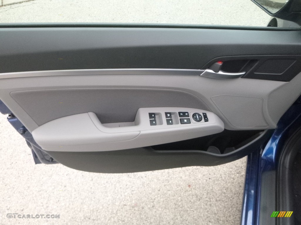 2019 Elantra Value Edition - Lakeside Blue / Gray photo #11