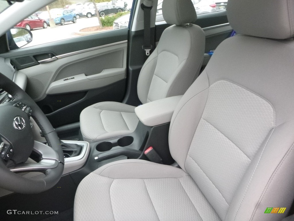 2019 Elantra Value Edition - Lakeside Blue / Gray photo #12