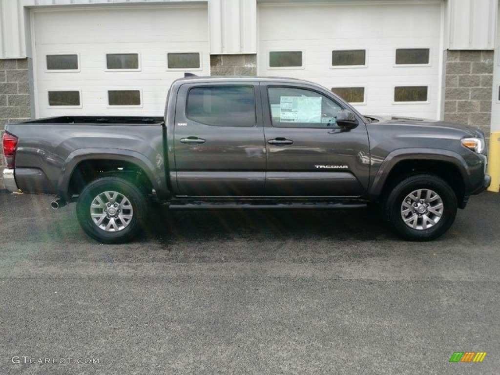 Magnetic Gray Metallic 2019 Toyota Tacoma SR5 Double Cab 4x4 Exterior Photo #130165437