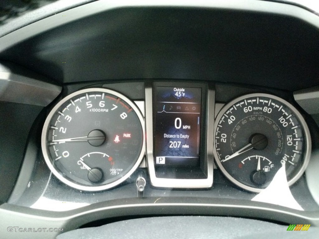 2019 Toyota Tacoma SR5 Double Cab 4x4 Gauges Photo #130165650