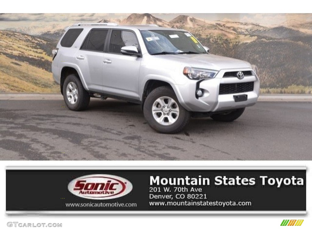 2015 4Runner Limited 4x4 - Classic Silver Metallic / Black photo #1