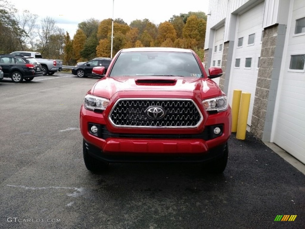 2019 Tacoma TRD Sport Double Cab 4x4 - Barcelona Red Metallic / TRD Graphite photo #6