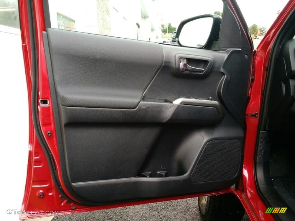 2019 Toyota Tacoma TRD Sport Double Cab 4x4 TRD Graphite Door Panel Photo #130165992