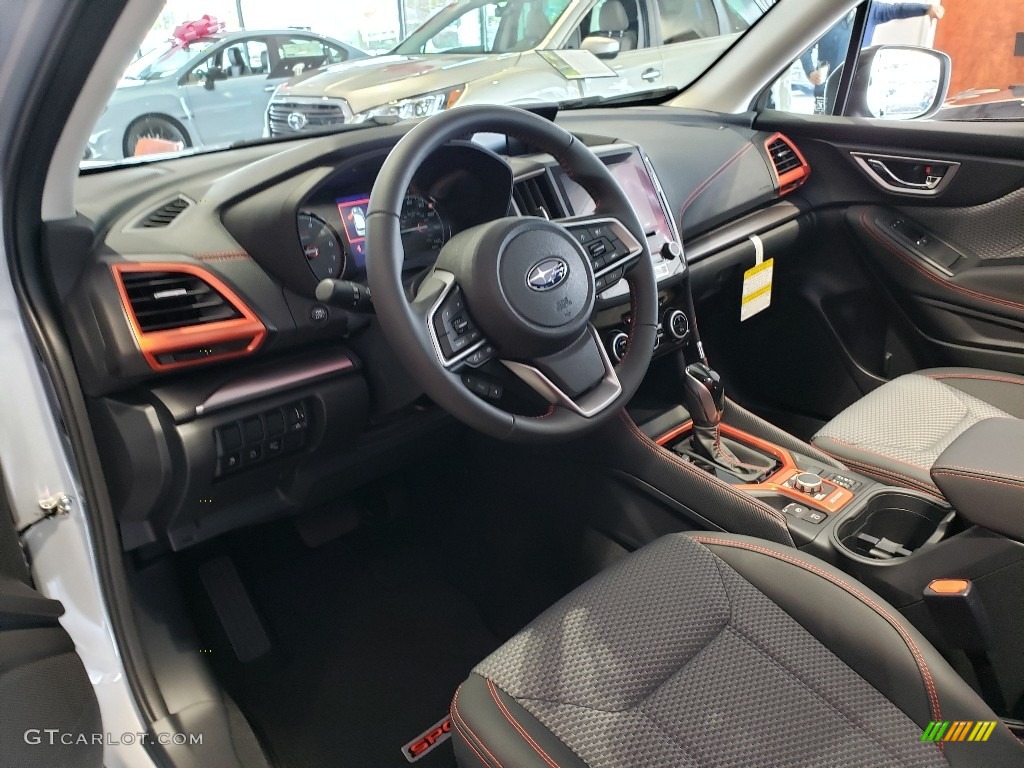 Black Interior 2019 Subaru Forester 2.5i Sport Photo #130167057