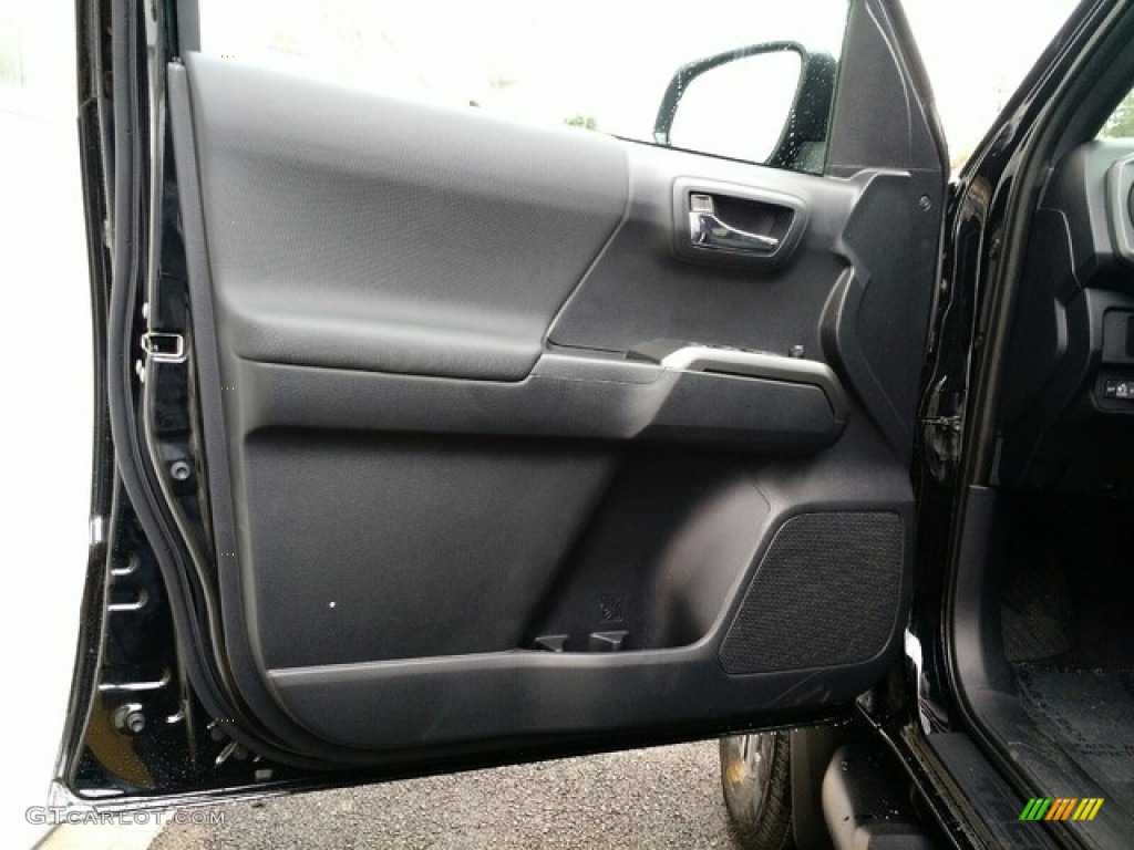 2019 Toyota Tacoma TRD Sport Double Cab 4x4 TRD Graphite Door Panel Photo #130167120