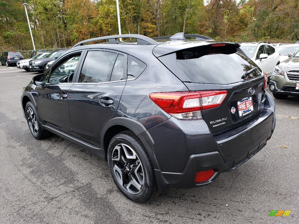 2019 Crosstrek 2.0i Limited - Dark Gray Metallic / Black photo #4