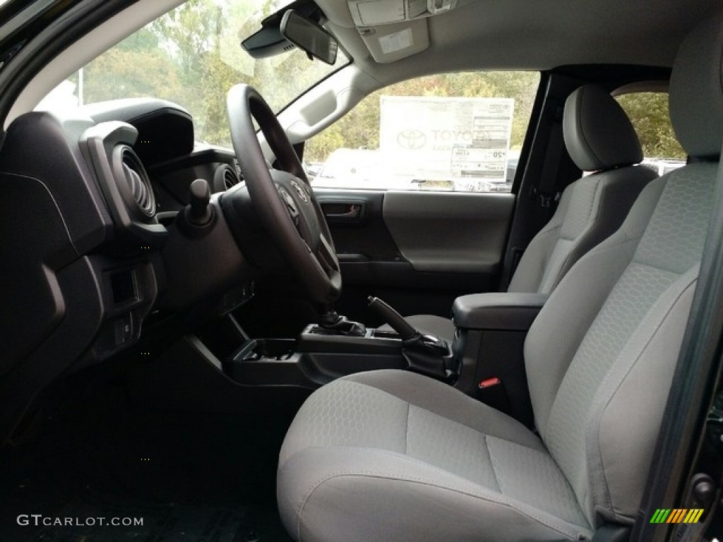Cement Gray Interior 2019 Toyota Tacoma SR Access Cab 4x4 Photo #130167435