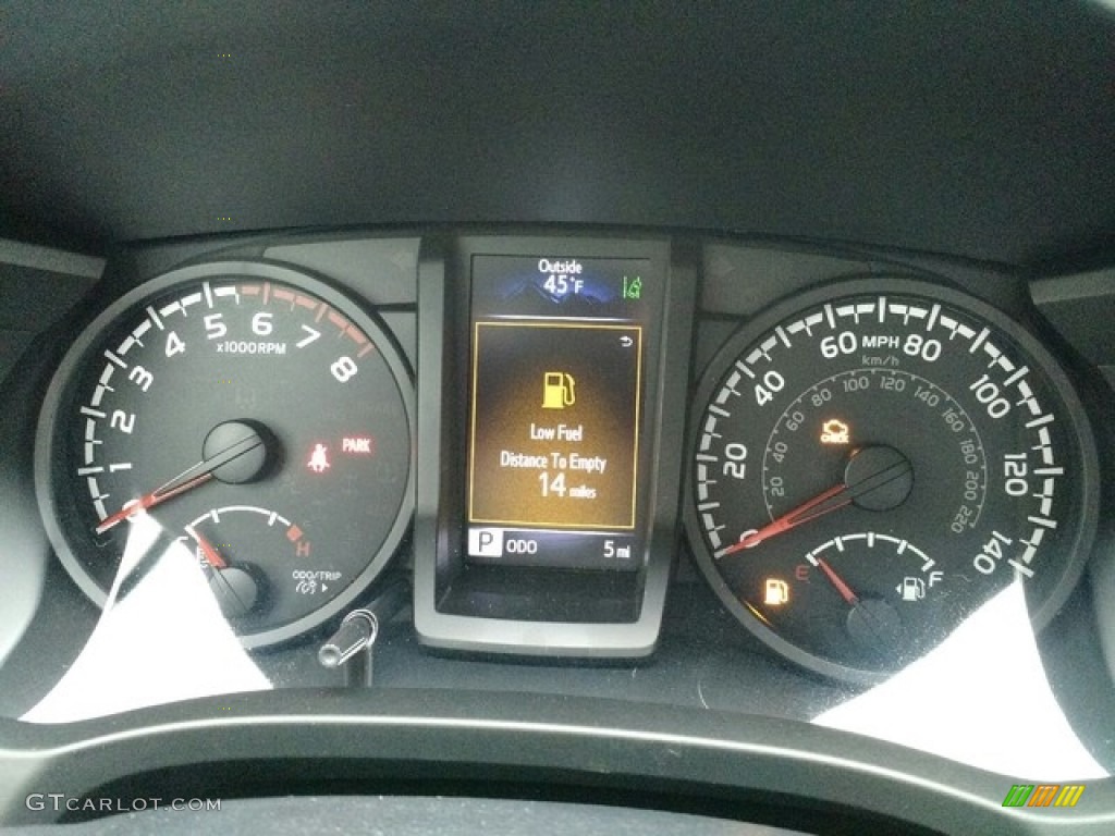 2019 Toyota Tacoma SR Access Cab 4x4 Gauges Photo #130167471