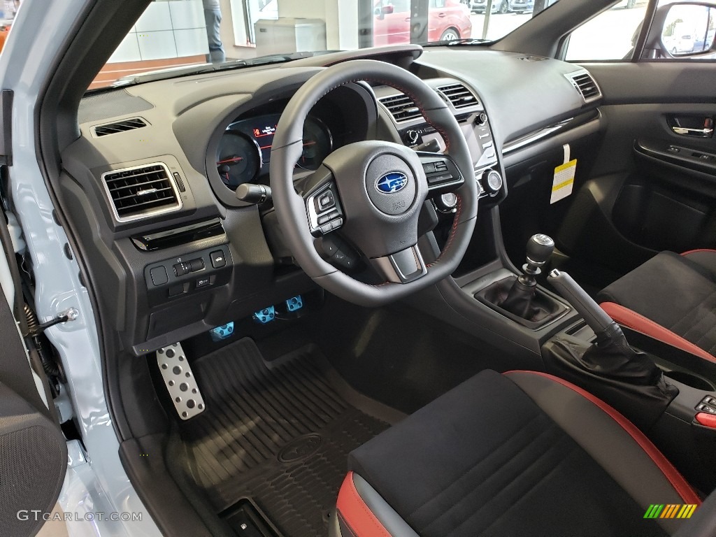 Carbon Black Interior 2019 Subaru WRX Premium Photo #130168962