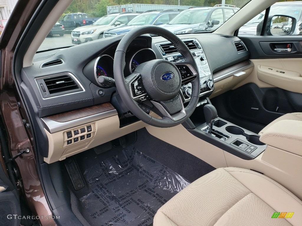 Warm Ivory Interior 2019 Subaru Outback 2.5i Limited Photo #130169589
