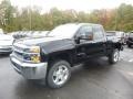 Black 2019 Chevrolet Silverado 2500HD Work Truck Double Cab 4WD Exterior