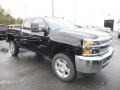Black - Silverado 2500HD Work Truck Double Cab 4WD Photo No. 6