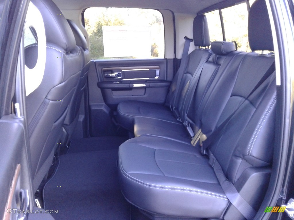 2018 Ram 1500 Laramie Crew Cab 4x4 Rear Seat Photo #130172001