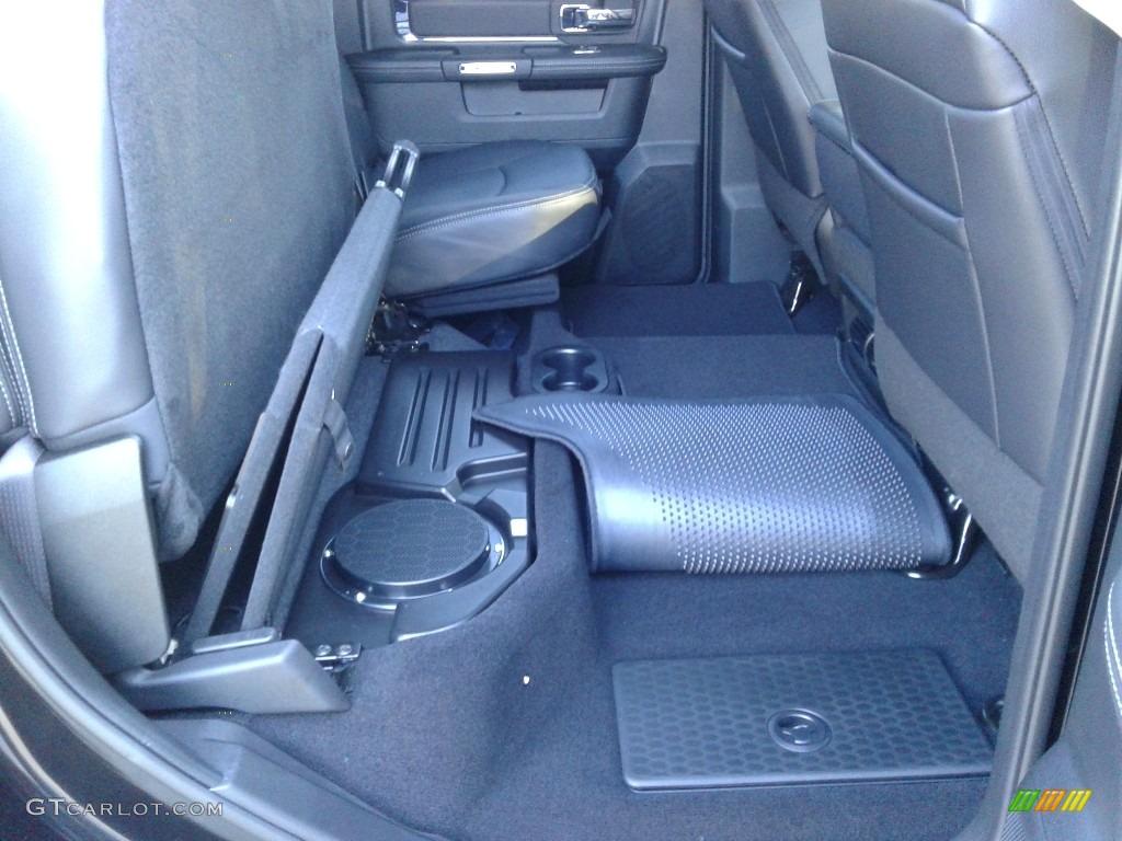 2018 Ram 1500 Laramie Crew Cab 4x4 Rear Seat Photo #130172073
