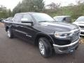 Diamond Black Crystal Pearl 2019 Ram 1500 Long Horn Crew Cab 4x4 Exterior