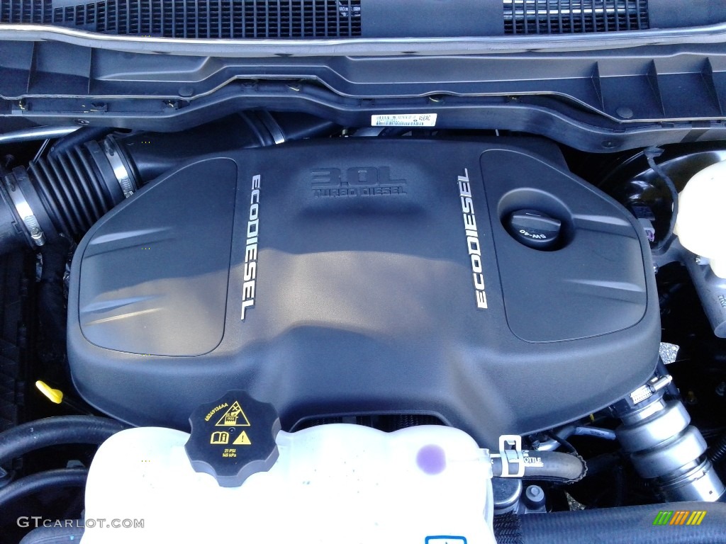 2018 Ram 1500 Laramie Crew Cab 4x4 3.0 Liter DOHC 24-Valve EcoDiesel V6 Engine Photo #130172658