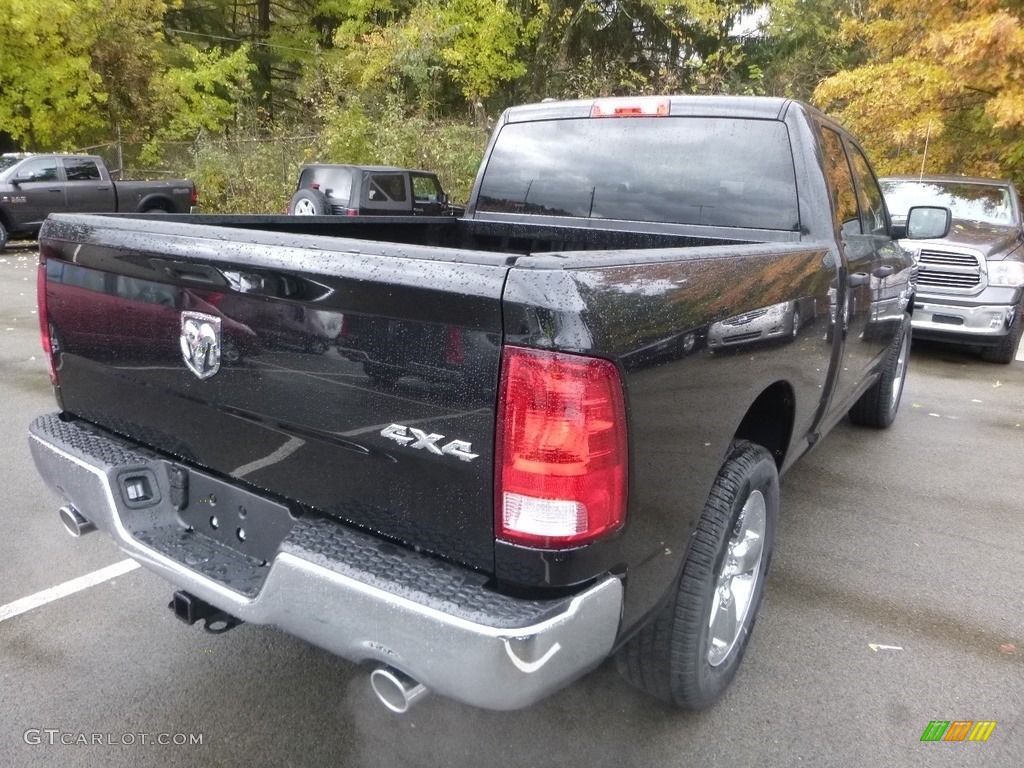 2019 1500 Classic Tradesman Quad Cab 4x4 - Diamond Black Crystal Pearl / Black/Diesel Gray photo #5