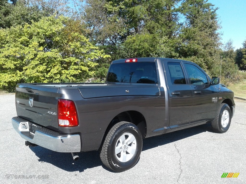 2019 1500 Classic Tradesman Quad Cab 4x4 - Granite Crystal Metallic / Black/Diesel Gray photo #6