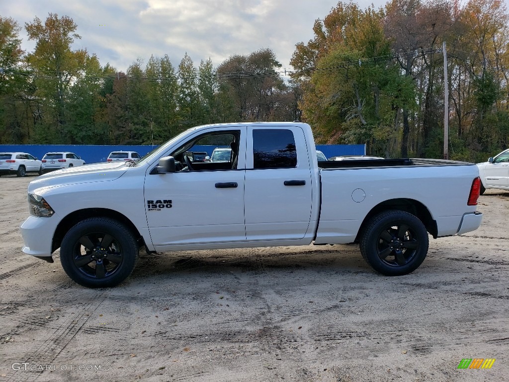 Bright White 2019 Ram 1500 Classic Tradesman Quad Cab 4x4 Exterior Photo #130175364