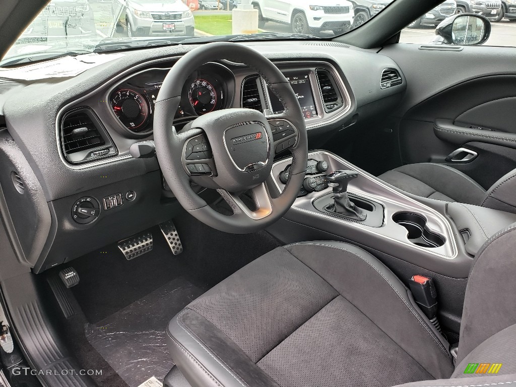 Black Interior 2019 Dodge Challenger R/T Plus Photo #130176558