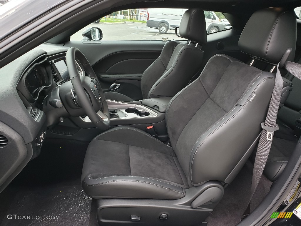 Black Interior 2019 Dodge Challenger R/T Plus Photo #130176576