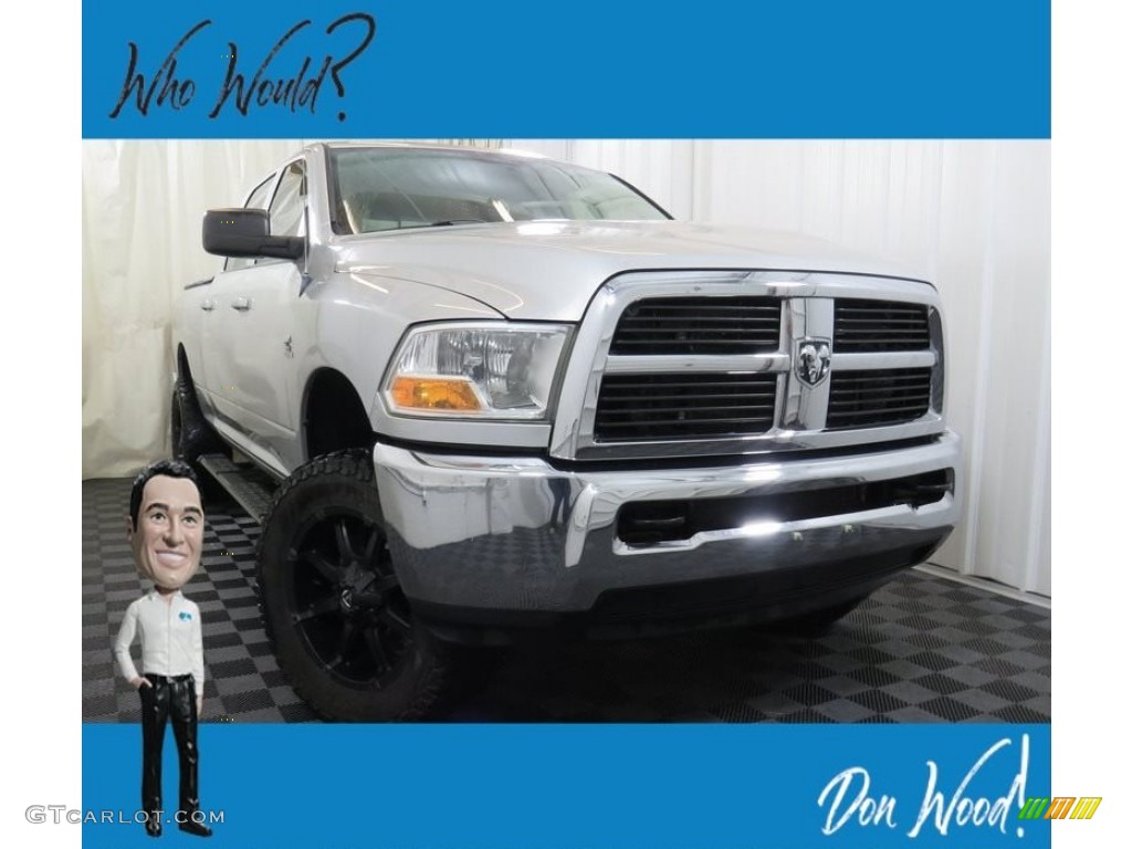 2011 Ram 2500 HD SLT Crew Cab 4x4 - Bright Silver Metallic / Dark Slate/Medium Graystone photo #1