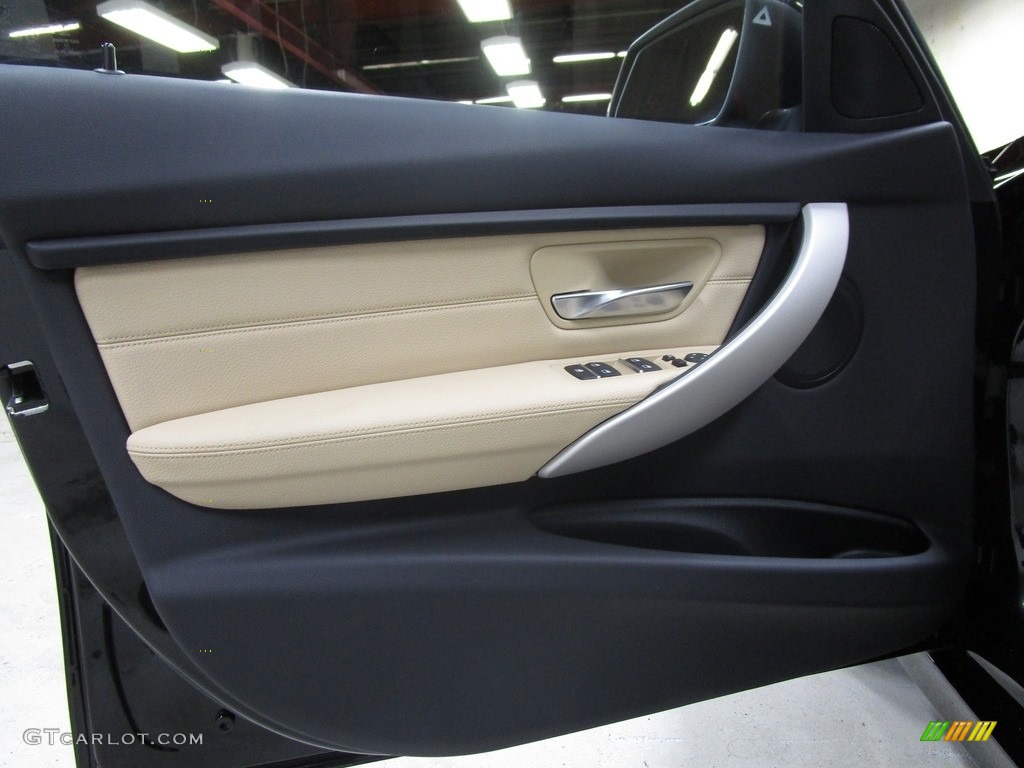2018 3 Series 320i xDrive Sedan - Jet Black / Venetian Beige photo #7
