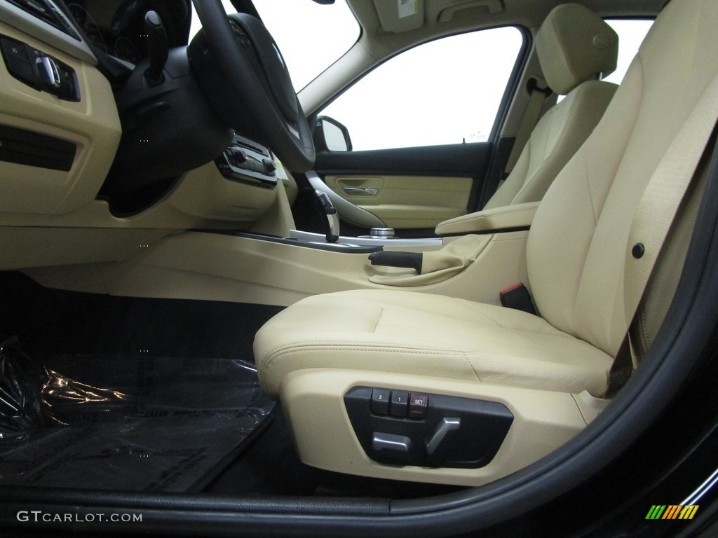 2018 3 Series 320i xDrive Sedan - Jet Black / Venetian Beige photo #9