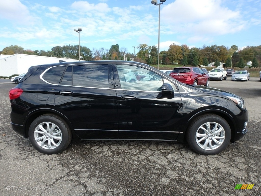 Ebony Twilight Metallic 2019 Buick Envision Preferred Exterior Photo #130180140