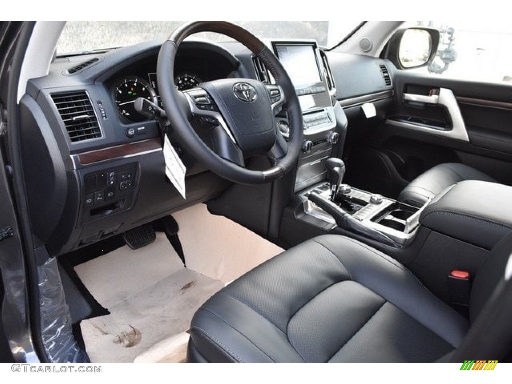 Black Interior 2019 Toyota Land Cruiser 4WD Photo #130180398