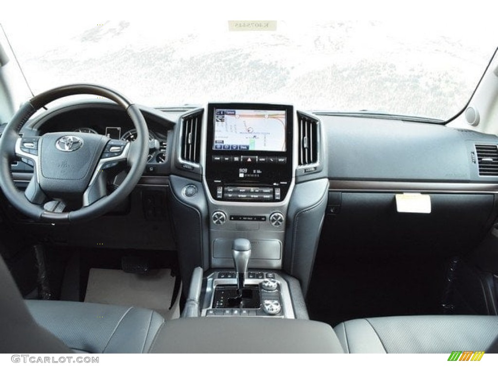 2019 Toyota Land Cruiser 4WD Black Dashboard Photo #130180461