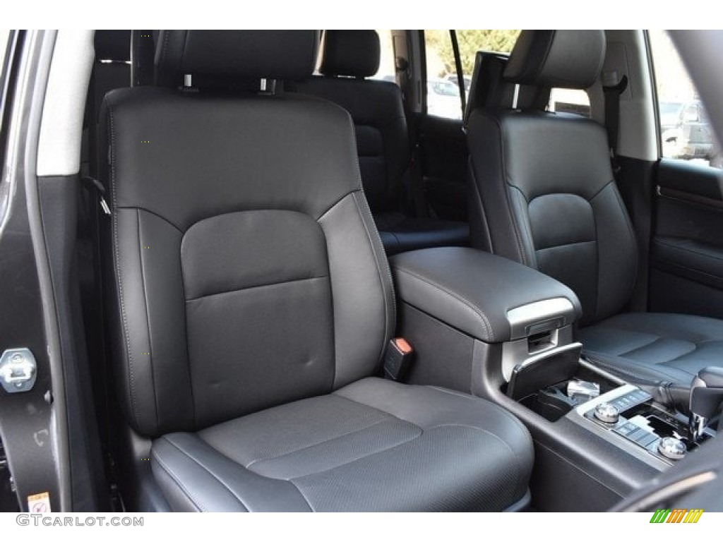 Black Interior 2019 Toyota Land Cruiser 4WD Photo #130180545