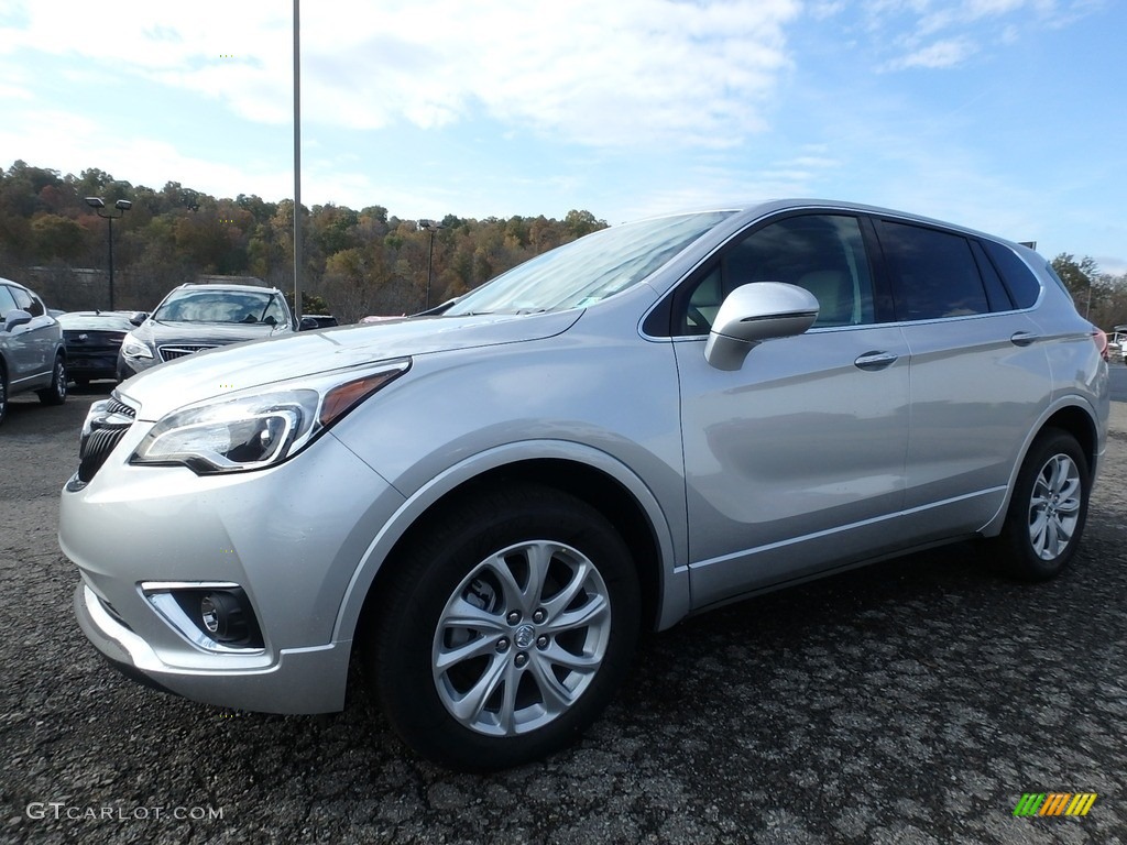 Galaxy Silver Metallic 2019 Buick Envision Preferred AWD Exterior Photo #130180644